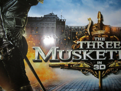 THE THREE MUSKETEERS  QUAD (30"x 40") ROLLED POSTER MILA JOVOVICH ORLANDO BLOOM