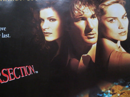 INTERSECTION QUAD (30"x 40") ROLLED POSTER RICHARD GERE SHARON STONE 1994