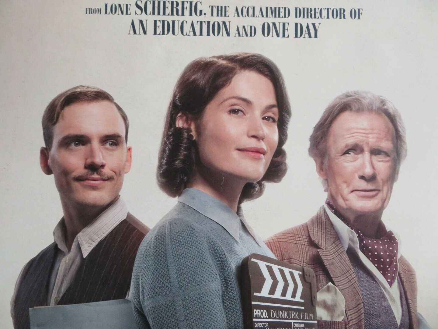 THEIR FINEST UK ONE SHEET (27"x 41") ROLLED POSTER GEMMA ARTERTON 2016