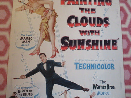 PAINTING THE CLOUDS WITH SUNSHINE US INSERT (14"x 36") POSTER DENNIS MORGAN 51