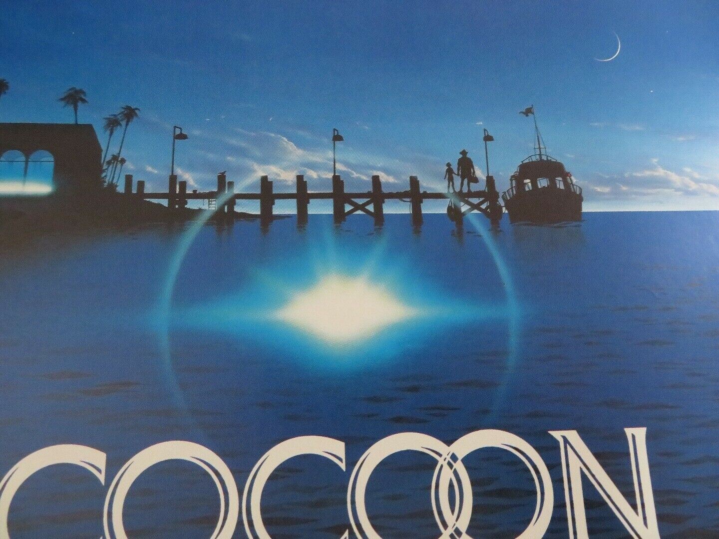 COCOON BELGIUM (21"x 13.5") POSTER DON AMECHE WILFORD BRIMLEY 1985