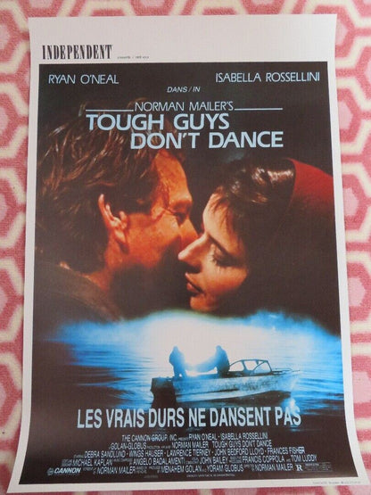 TOUGH GUYS DON'T DANCE BELGIUM (20"x 13.5") POSTER RYAN O'NEAL ISABELLA ROSSELL