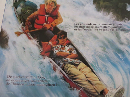 WHITE WATER SUMMER BELGIUM (19.5"x 13") POSTER KEVIN BACON SEAN ASTIN 1987