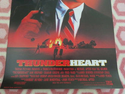 THUNDERHEART BELGIUM (19.5"x 13") POSTER VAL KILMER SAM SHEPARD GRAHAM GREENE