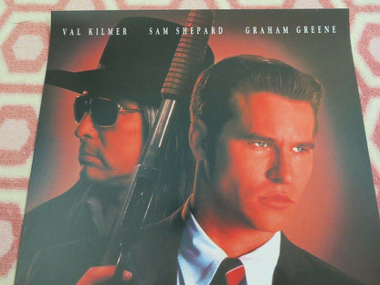 THUNDERHEART BELGIUM (19.5"x 13") POSTER VAL KILMER SAM SHEPARD GRAHAM GREENE