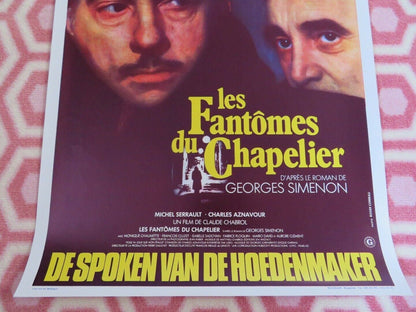 LES FANTOMES DU CHAPELIER / THE HATTER'S GHOST BELGIUM (21.5"x 14.5.")POSTER '82