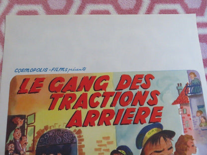 LE GANG DES TRACTIONS ARRIERE BELGIUM (21.5"x 13.5") POSTER JEAN PAREDES 1950