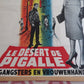 LE DESERT DE PIGALLE / A PRIEST IN PIGALLE BELGIUM (20"x 14.5") POSTER 1958