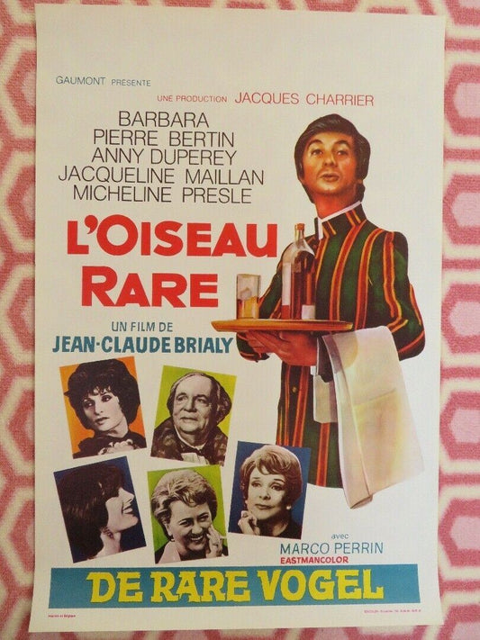 L'OISEAU RARE / A Rare Bird BELGIUM (21.5"x 14.5") POSTER BARBARA PIERRE BERTIN