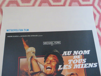 AU NOM DE TOUS LES MIENS / For Those I Loved  BELGIUM (21.5"x14.5") POSTER 1983