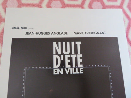 NUIT D'ETE EN VILLE / Summer Night in Town BELGIUM (21.5"x14") POSTER  1990