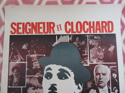 THE GENTLEMAN TRAMP BELGIUM (22"x14.5") POSTER CHARLIE CHAPLIN 1976