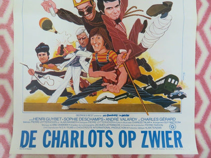 LES CHARLOTS EN DELIRE BELGIUM (21.5"x14.5") POSTER HENRI GUYBET 1979