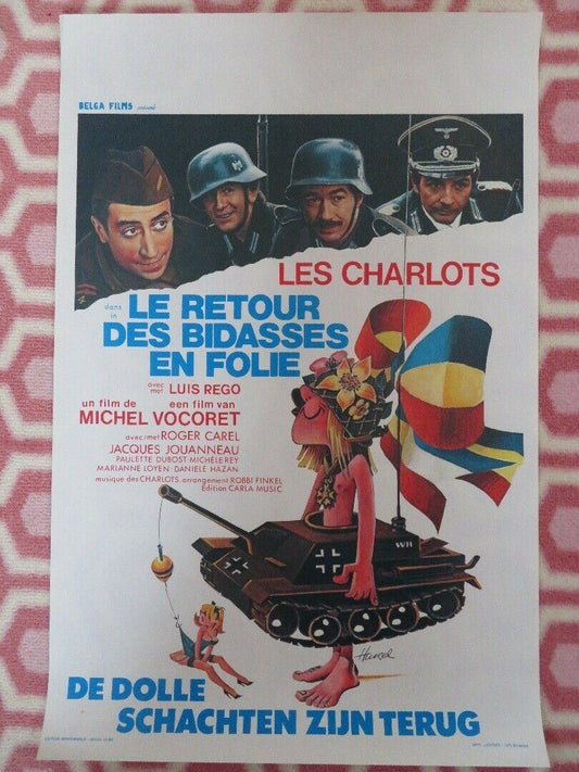 LES RETOUR DES BIDASSES EN FOLIE/ Rookies Run Amok 2 BELGIUM (21"x 14") POSTER