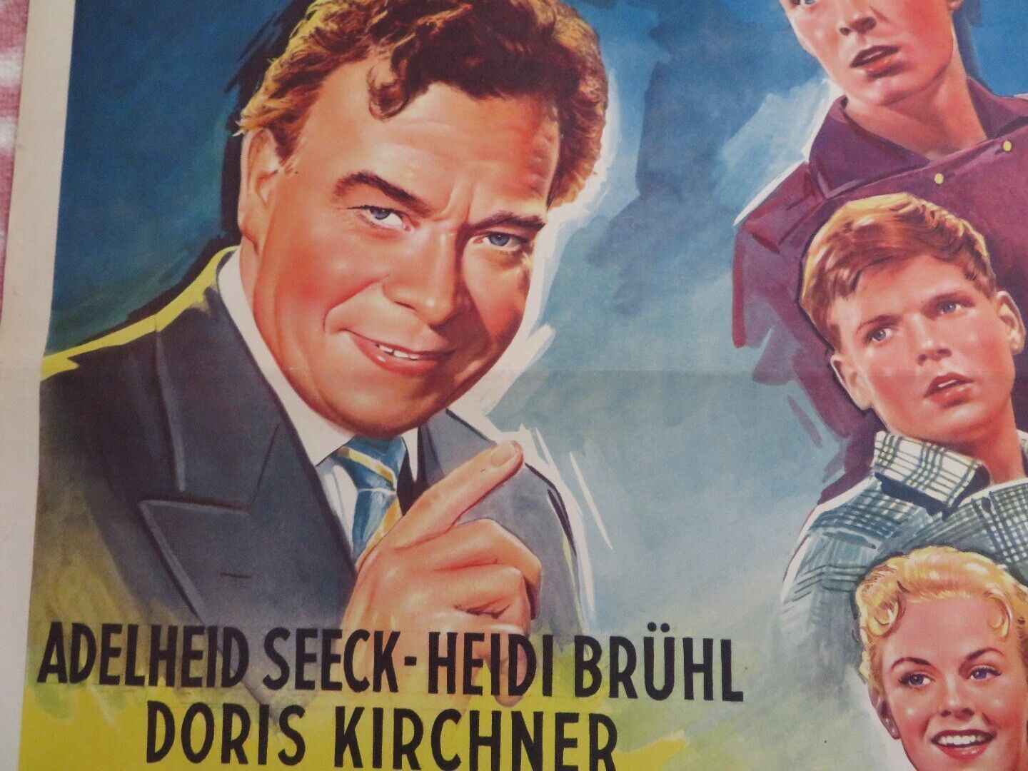 Vater, unser bestes Stück/ VADER OZE BESTE VRIEND BELGIUM (22"x 14") POSTER 1957