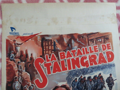 LA BATAILLE DE STALINGRAD BELGIUM (22"x 14") POSTER DIKI SIMONOV CHOUMSKIN