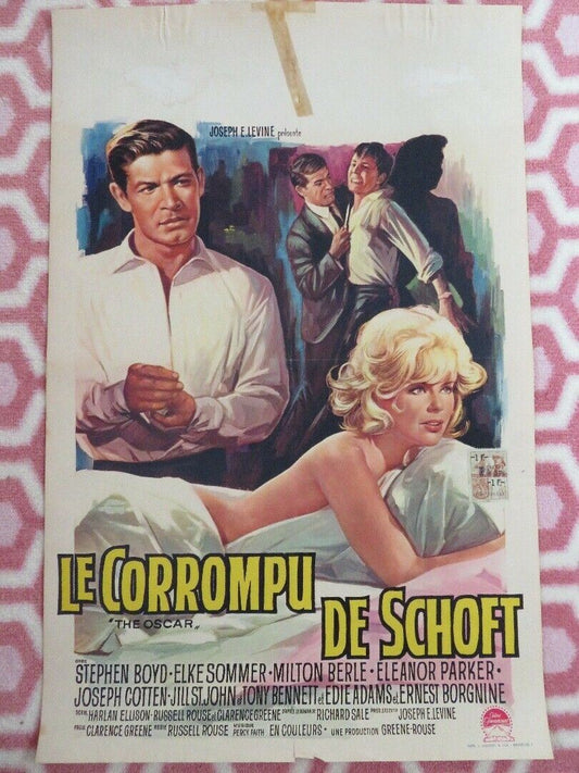 THE OSCAR/ LE CORROMPU DE SCHOFT BELGIUM (21"x 14") POSTER STEPHEN BOYD 1966