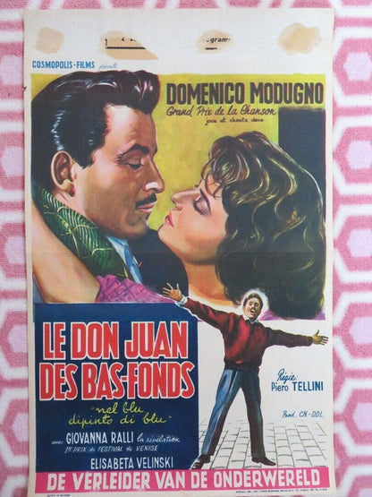 Nel blu dipinto di blu/ LE DON JUAN DES BAS-FONDS BELGIUM (21"x 13.5") POSTER