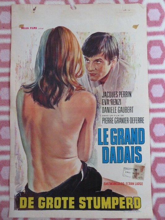 THE BIG SOFTIE/ LE GRAND DADAIS BELGIUM (21"x 14") POSTER JACQUES PERRIN 1967