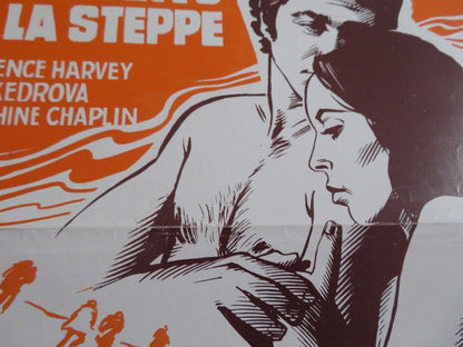 LES AMANTS DE LA STEPPE/ ESCAPE TO THE SUN BELGIUM (21"x 14") POSTER 1972