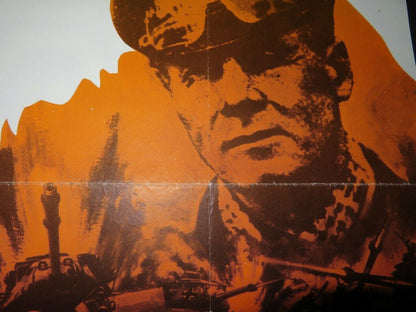 KILL ROMMEL/ DANS L'ENFER DES SABLES BELGIUM (21"x 14") POSTER ANTON DIFFRING