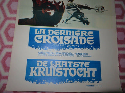 LA DERNIERE CROISASE/ THE LAST CRUSADE BELGIUM (21.5"x 14.5") POSTER AMZA PELLEA