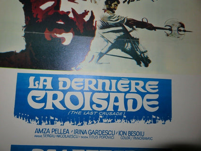 LA DERNIERE CROISASE/ THE LAST CRUSADE BELGIUM (21.5"x 14.5") POSTER AMZA PELLEA