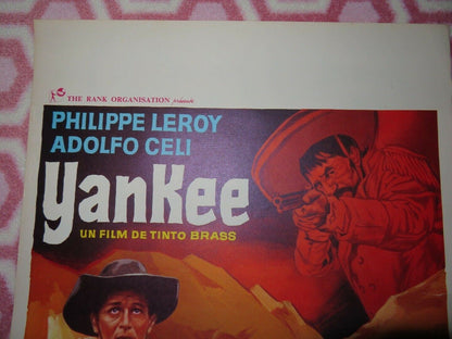 YANKEE BELGIUM (21"x 14.5") POSTER TINTO BRASS PHILIPPE LEROY ADOLFO CELI 1966