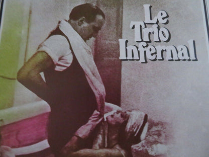 LE TRIO INFERNAL  BELGIUM (21.5"x 14.5") POSTER MICHEL PICCOLI ROMY SCHNEIDER