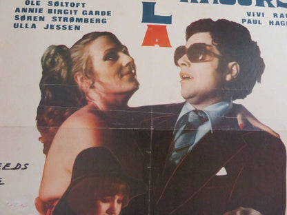 Hopla tango de mes amours ! Der må være en sengekant BELGIUM POSTER 1975