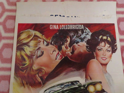 LE CASCADEUR./ STUNTMAN BELGIUM (21"x 13.5") POSTER GINA LOLLOBRIGIDA 1968