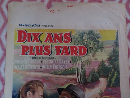 DIX ANS PLUS TARD/ Wenn die Heide blüht BELGIUM (22"x 15")POSTER JOACHIM HANSEN