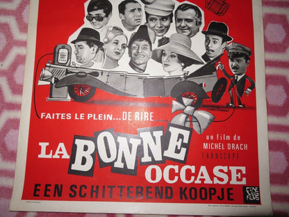 LA BONNE OCCASE/ The Real Bargain BELGIUM (21.5"x 14.5") POSTER JEAN RICHARD