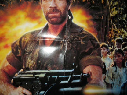 BRADDOCK: MISSING IN ACTION 3 US ONE SHEET POSTER CHUCK NORRIS 1988