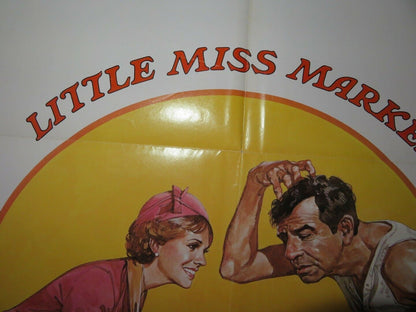 LITTLE MISS MARKER ONE SHEET POSTER FOLDED WALTER MATTHAU JLIE ANDREWS 1980