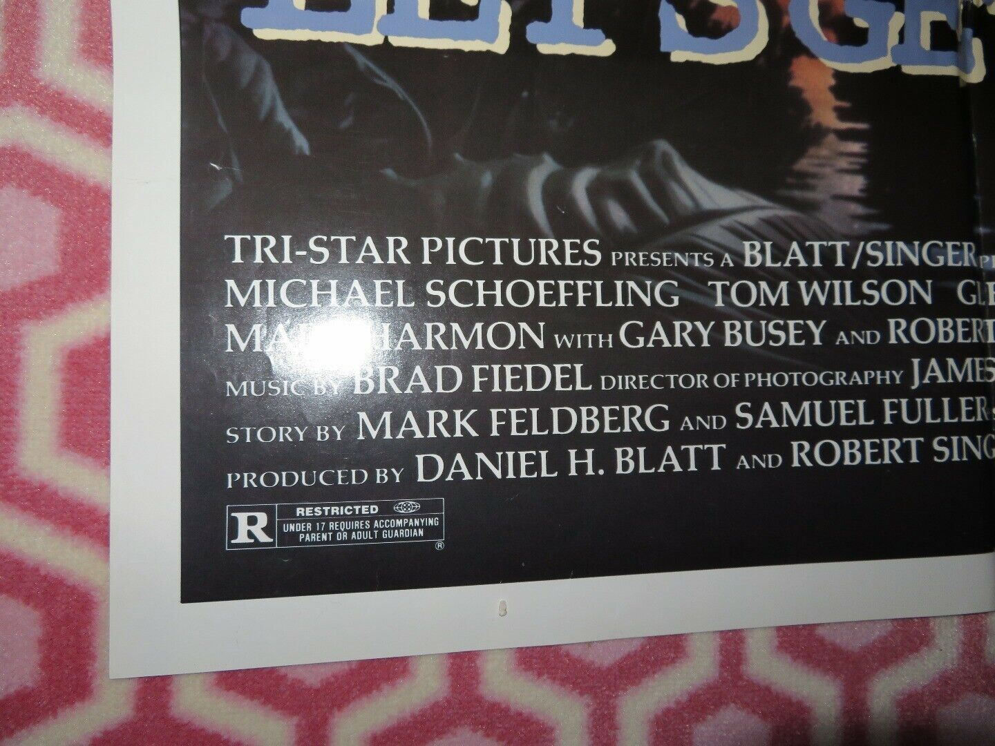 LET'S GET HARRY ONE SHEET POSTER MARK HARON GARY BUSEY ROBERT DUVAL