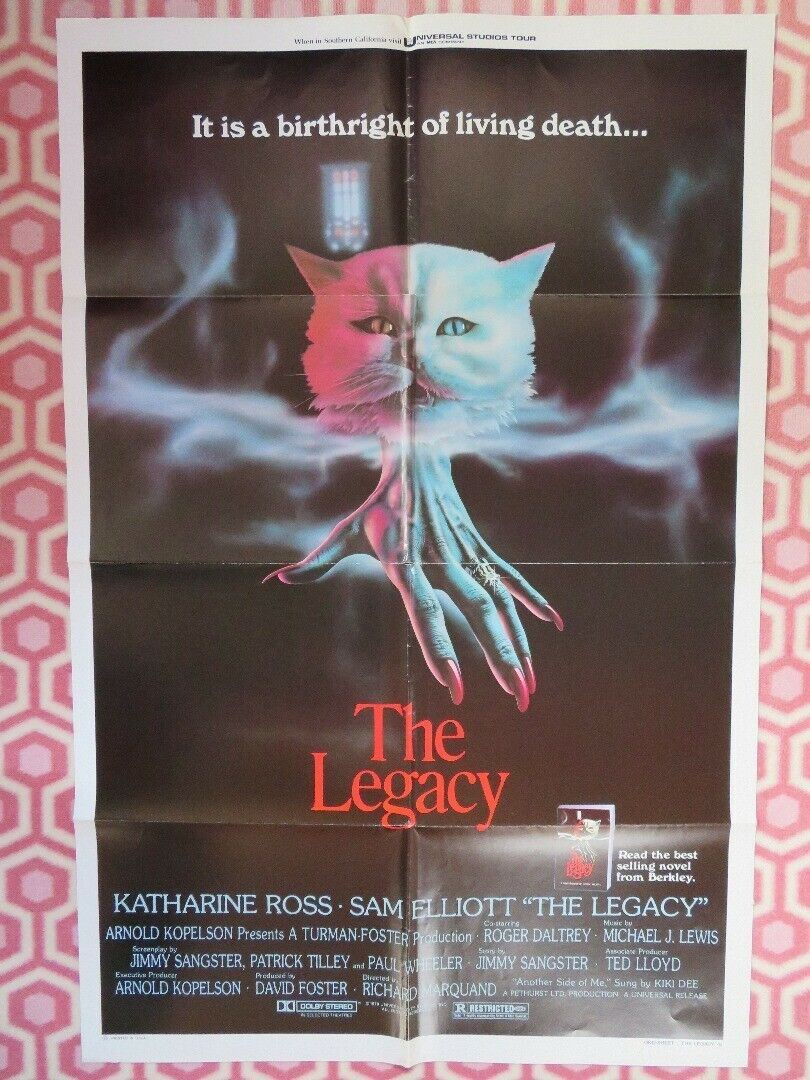 THE LEGACY STYLE B ONE SHEET (27"x 41") POSTER KATHERINE ROSS SAMELLIOTT JOHN