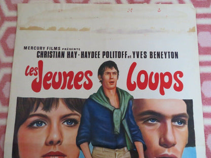 LES JEUNES LOUPS/ Young Wolves BELGIUM (22"x 14.5") POSTER MARCEL CARNE 1954