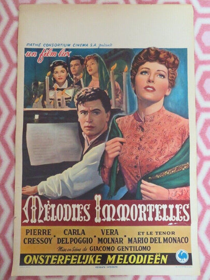 MELODIES IMMORTELLES/ Melodie immortali - Mascagni BELGIUM (21.5"x 14.5")POSTER