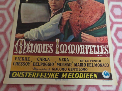 MELODIES IMMORTELLES/ Melodie immortali - Mascagni BELGIUM (21.5"x 14.5")POSTER