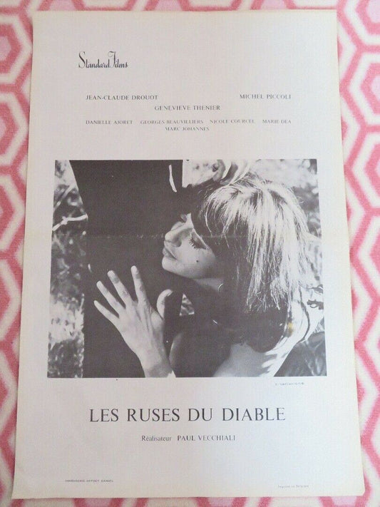 LES RUSES DU DIABLE/ The Devil's Tricks BELGIUM (21.5"x 14.5") POSTER 1966