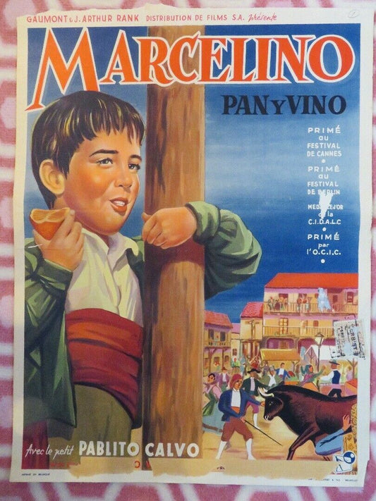 MARCELINO/ Totò e Marcellino BELGIUM (18"x 14") POSTER PABLITO CALVO 1958