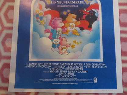 CARE BEARS 2: A New Generation BELGIUM (21.5"x 14.5") POSTER DALE SCHOTT 1986