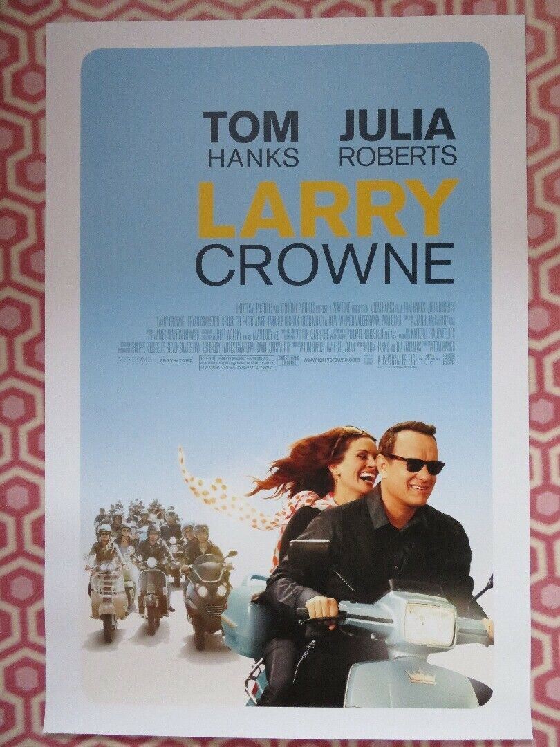 LARRY CROWNE US ONE SHEET ROLLED POSTER TOM HANKS JULIA ROBERTS 2011