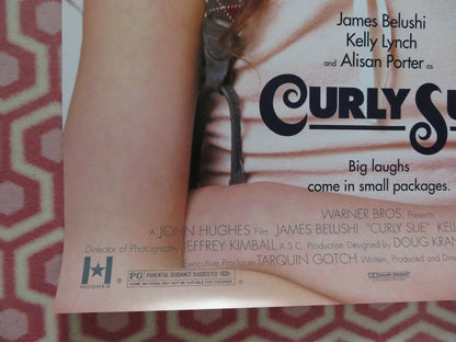 CURLY SUE US ONE SHEET ROLLED POSTER JOHN HUGHES 1991