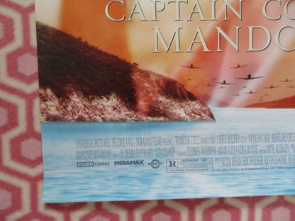 CAPTAIN CORELLI'S MANDOLIN US ONE SHEET ROLLED POSTER NICOLAS CAGE