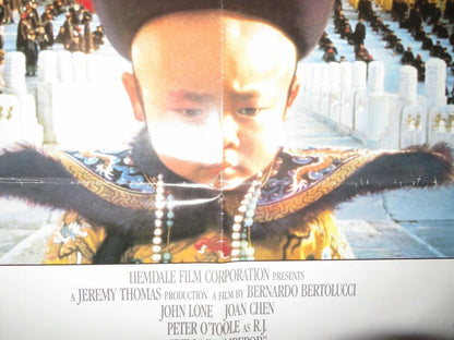 THE LAST EMPEROR US ONE SHEET POSTER JOHN LONE 1987