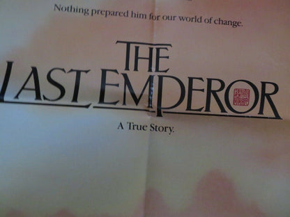 THE LAST EMPEROR US ONE SHEET POSTER JOHN LONE 1987