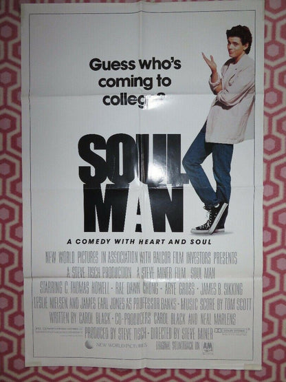 SOUL MAN US ONE SHEET  POSTER LESLIE NIELSEN C.THOMAS HOWELL