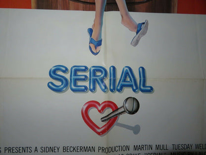 SERIAL US ONE SHEET POSTER CHRISTOPHER LEE 1980